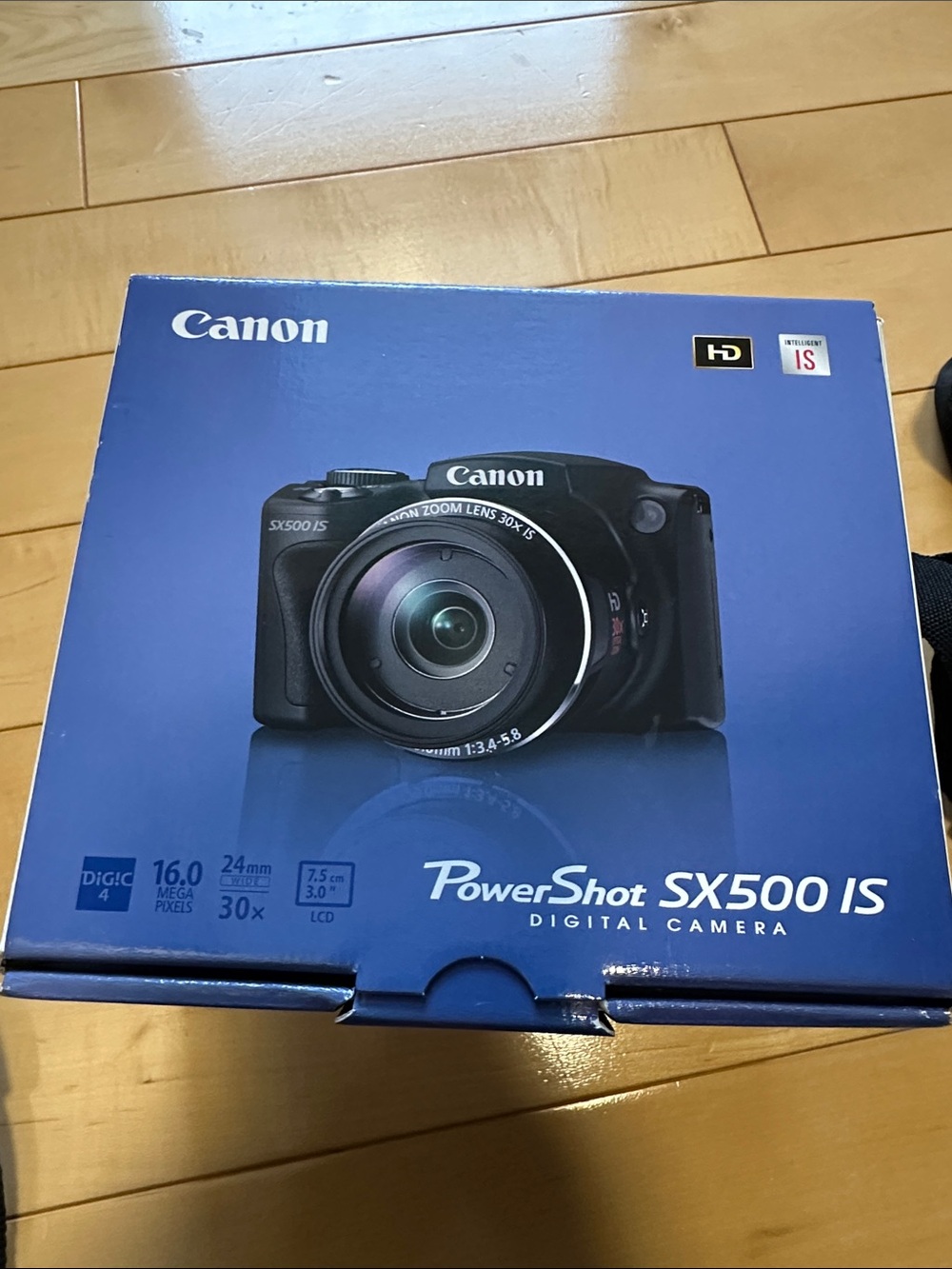 Canon PowerShot SX500 IS Digital Camera - Black - Picture 2 of 8